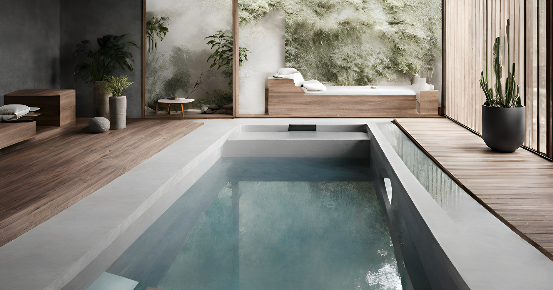 Cold Plunge Pool inside the house