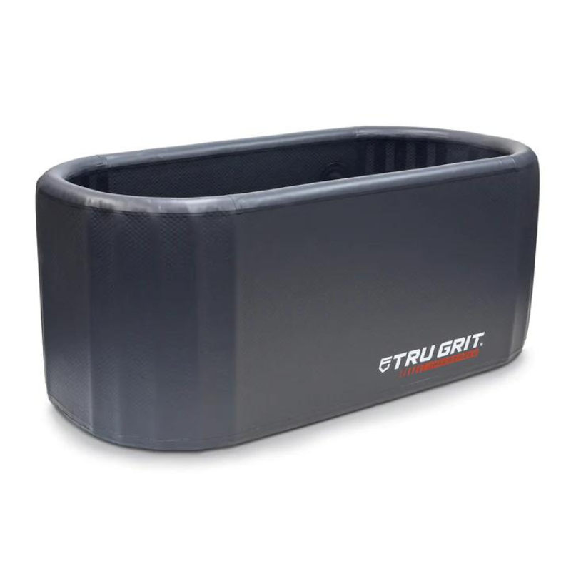 TruGrit inflatable ice bath in black