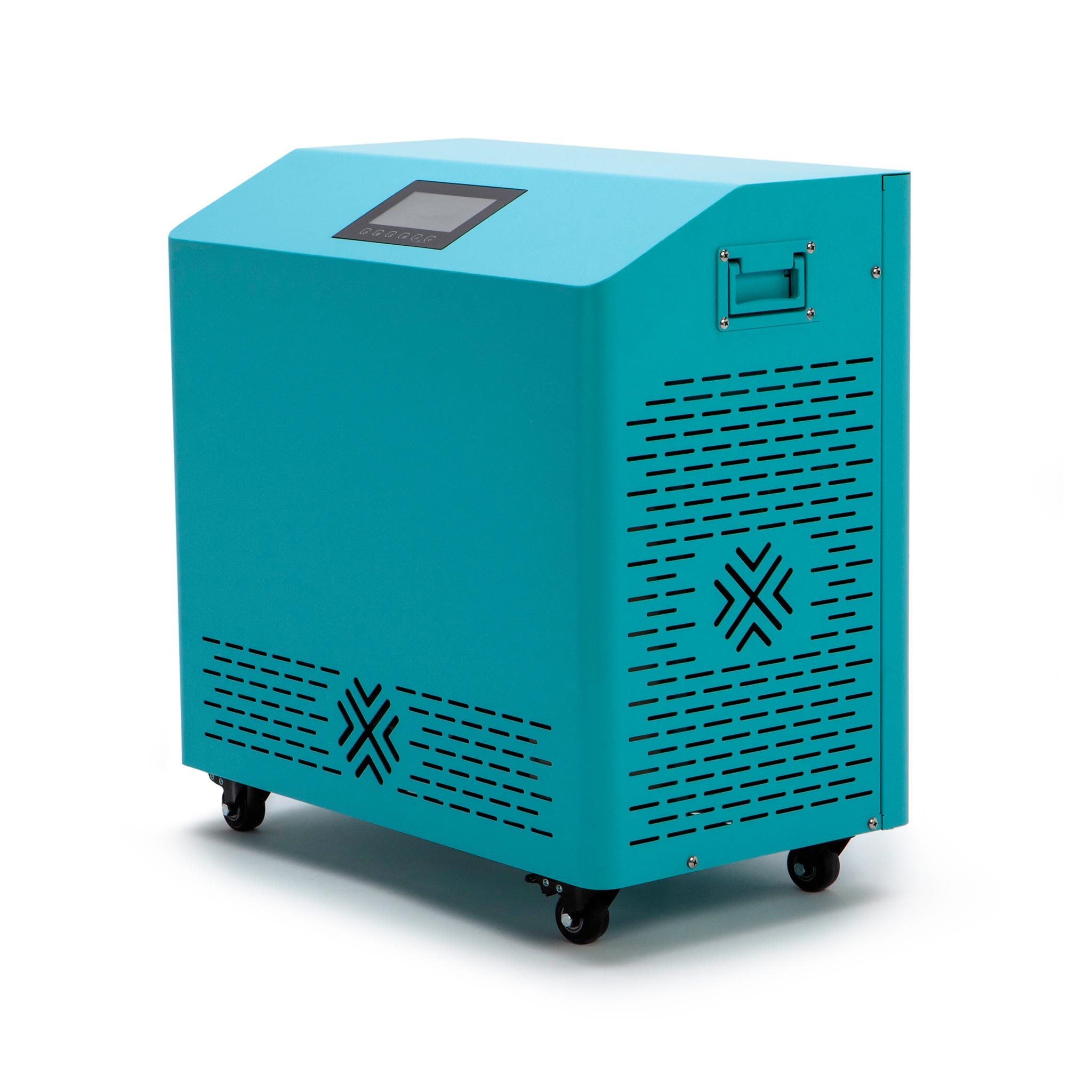 Cryospring Blue Wifi Chiller side view