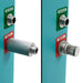 Cryospring Blue Wifi Chiller outlet and inlet