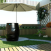 Dreampod barrel on patio outside