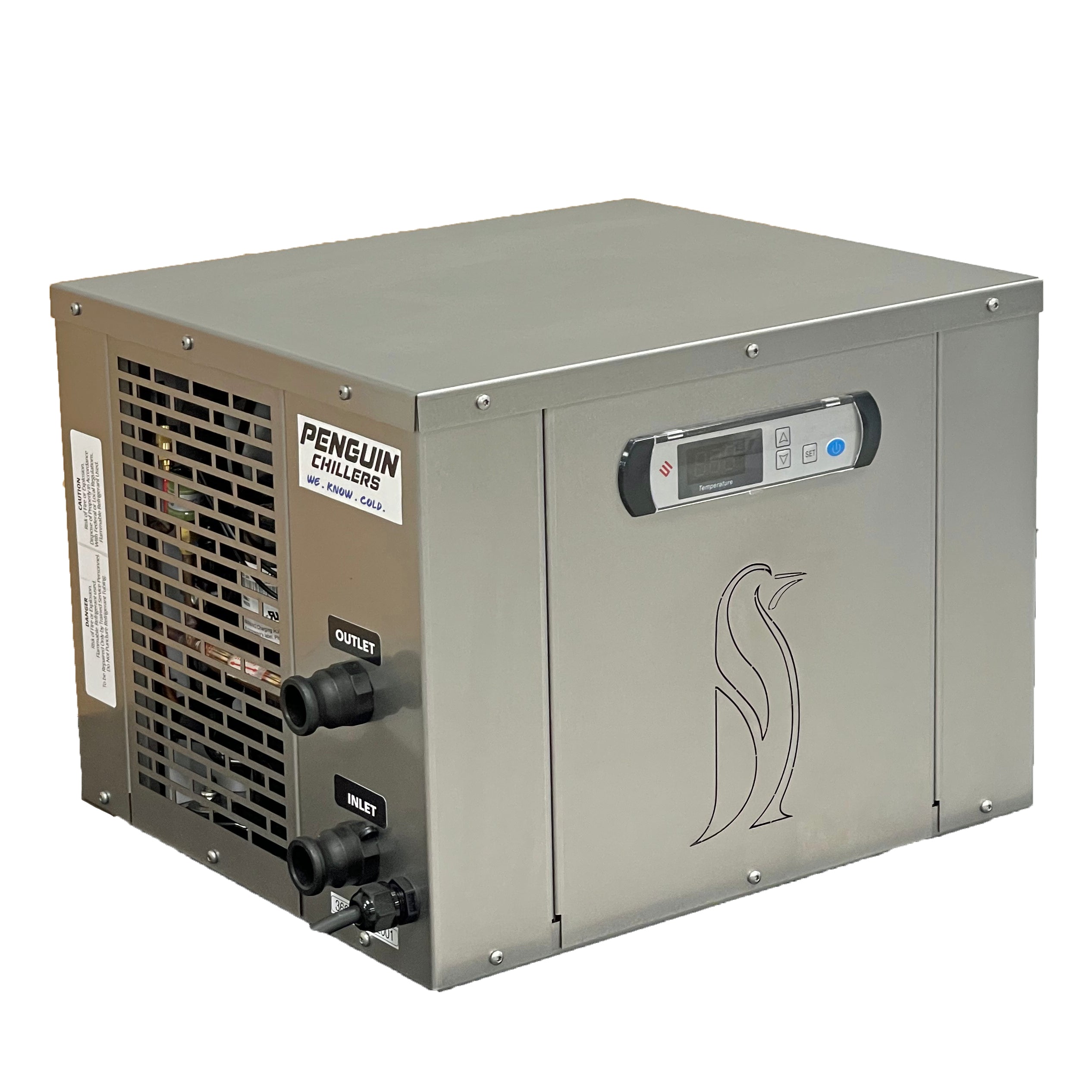 Penguin Chillers chiller side view